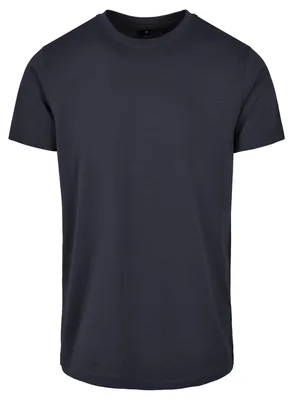 Image de Build Your Brand - T-shirt « Basic » à col rond pour homme LT5704 (5XL) (bleu marine)