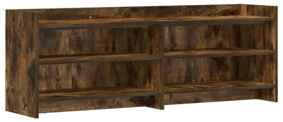 Zdjęcie produktu dla Szafka pod telewizor vidaXL 135 x 33 x 47 cm, drewno kompozytowe w kolorze dębu wędzonego
