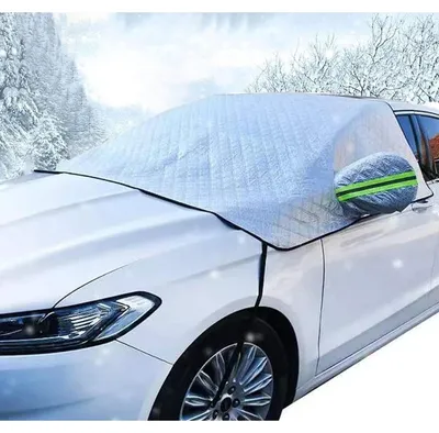 Zdjęcie produktu dla Osłona na przednią szybę - Całoroczna - 230 x 145 cm - Składana