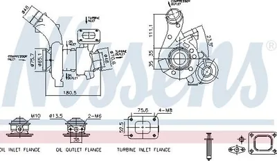 Immagine prodotto di Turbo Fiat Ducato 2,3D 130 07-