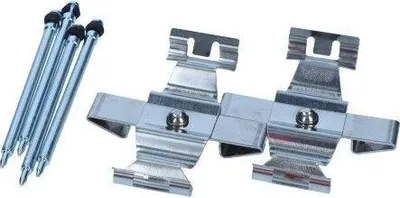 Produktbild von MAXGEAR 27-1481 Zubehörsatz Scheibenbremsbelag Vorne passend für MERCEDES-BENZ C-Klasse Limousine (W203) C-Klasse T-modell (S203) M-Klasse (W163) SL