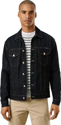 Produktbild von Pepe Jeans Regular Jeansjacke Schwarz L Herren Schwarz L