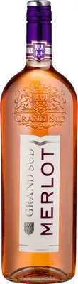 Produktbild von Grand Sud Merlot Rosé trocken | 12,5 % vol | 1,0 l