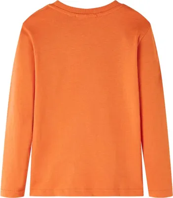 Produktbild von vidaXL Kinder-Langarmshirt Dunkelorange 104