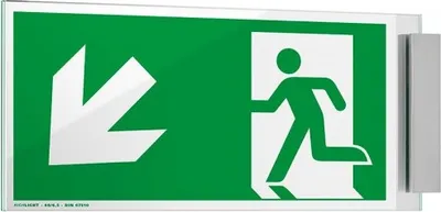 Produktbild von MONACO Fahnenschild Fluchtweg, Format: 148x337mm