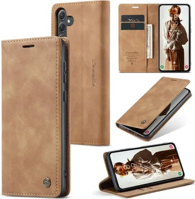 Produktbild von Samsung Galaxy A35 Hülle - CaseMe 013 Klapphülle - Braun