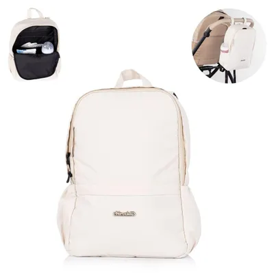 Produktbild von Chipolino Kinderwagen Rucksack universal Wickelrucksack Reißverschluss Gurte beige