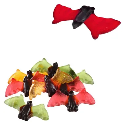 Productafbeelding van Haribo Fruitgummie, losse stukjes, Vampis, 1,2 kg