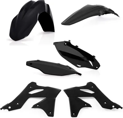 Image de ACERBIS Kit de carénage 6 pièces noir pour KAWASAKI KX 250 F