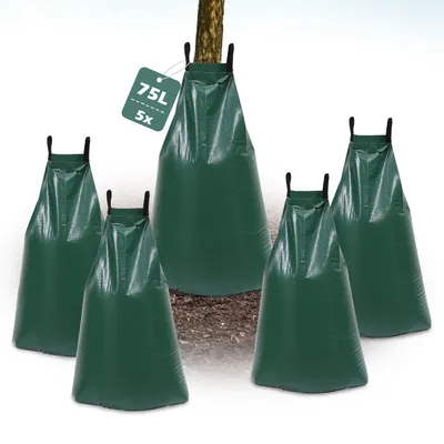 Produktbild von Jopassy Baumbewässerungsbeutel 5 Stück Bewässerungsbeutel 75 Liter Bewässerungssack aus UV-beständigem