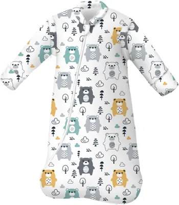 Image de Sac de couchage pour bébé, 3,5 TOG, en Coton, pour l'hiver, disponible en différentes tailles