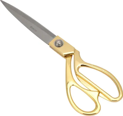 Productafbeelding van Schneider-schaar, goudkleurig, 26,5 cm, roestvrij staal, dubbelzijdig gepolijst, geschikt voor stof en zijde – luxe naaibenodigdheden