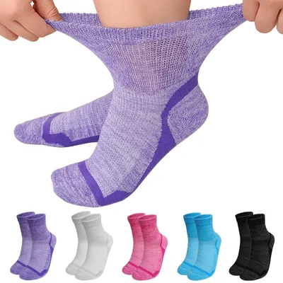 Obrázek produktu pro Omgoods - Bambusové ponožky pro diabetiky bez švů, pro dospělé - 5 párů
