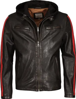Produktbild von JCC Lederjacke 31025207 Herren black 48