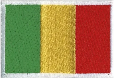 Produktbild von Aufnäher Länderflagge Patch - MALI - 20430 Gr. ca. 8 x 5cm