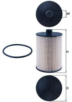 Zdjęcie produktu dla Filtr paliwa KNECHT KX 226D