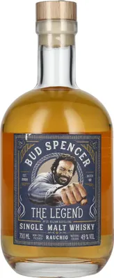 Image de Bud Spencer THE LEGEND Single Malt RAUCHIG 49% Vol. 0,7l