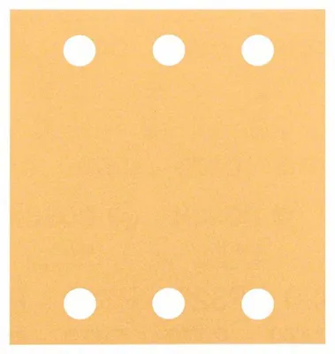 Produktbild von Bosch Schleifpapier 115x107mm K80 rot (10 Stück) (nml)