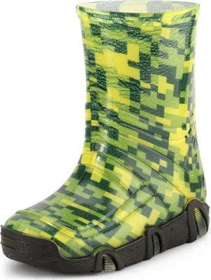 Produktbild von Ladeheid Kinder Mädchen Jungen Gummistiefel Gefüttert Swk2021BW (Muster-43, 33/34)