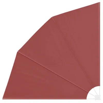 Produktbild von vidaXL Faltbarer Balkonfächer Terracotta-Rot 210×210 cm