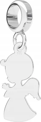 Image de Charms Argent Ange Garçon Insigne d'Ange Ailes d'Ange ARGENT 925
