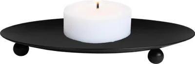 Produktbild von QUVIO Kerzenuntersetzer - Kerzenhalter - Kerzenteller - Kerzenuntersetzer - Kerzenschalen - Durchmesser 10 cm
