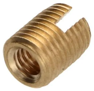 Produktbild von Einsatz Mit Gewinde für Schlitz Messing M6x14