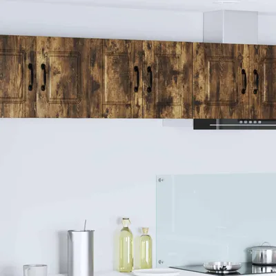 Produktbild von "Schlussverkauf" Küchenschrank/Sideboard - 1 pc - Aufbewahrungsschrank moderne - Geräucherte Eiche 30x31x40 cm Holzwerkstoff  C10581