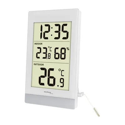 Immagine prodotto di TECHNOLINE termometro da interno/esterno WS7039, bianco/argento