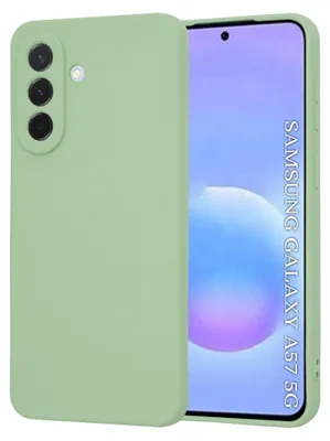 Produktbild von Techsuit - SoftFlex Silikonhülle für Samsung Galaxy A57 5G - mintgrün