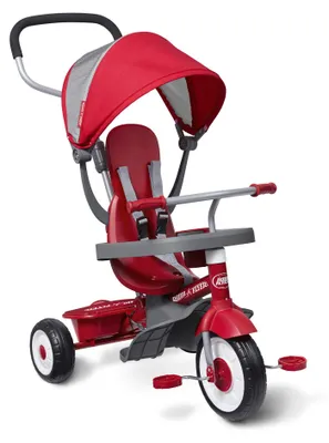 4-in-1 Stroll 'N Trike, rot, für Kinder von 1-5 Jahren