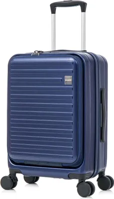 Produktbild von Koffer Trolley Reisekoffer Hartschalenkoffer Handgepäck mit Rollen Suitcase TSA Schloss Rosa MS-19851