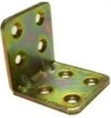 Obrázek produktu pro Úhelník nábytkový UP5, 30x30x30mm, ZB / balení 100 ks