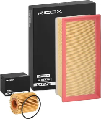 Produktbild von RIDEX Filterset Inspektionspaket Filtersatz für TOYOTA AVENSIS Kombi (T25) für LEXUS IS II (GSE2, ALE2, USE2)