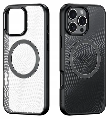 Productafbeelding van Dux Ducis Aimo Backcover met MagSafe voor de Apple iPhone 16 Pro - Transparant