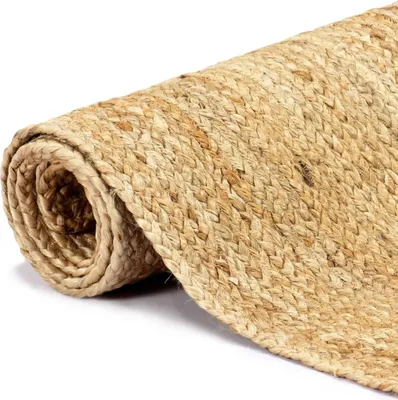 Produktbild von vidaXL Teppich Handgefertigt Jute 180x250 cm