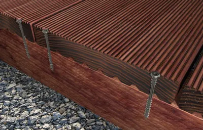 Produktbild von fischer PowerFast Terrassenschraube 5,5 x 50 Senkkopf, nicht rostender Stahl A2, Innenstern TX, 200 Stück