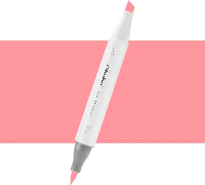 Imagen del producto de Lija para fijación OHUHU, de doble cara, Brush & Chisel, color Rosa Pastel (R9)