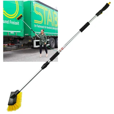 Teleskop Waschbürste Teleskopbürste Autowaschbürste Caravan LKW PKW Bürste Ausziehbar Dtw180 Für Traktor Auto Stiel 130-200 günstig online kaufen 922171 922171 24242 4031765242424 Stabilo-Fachmarkt.de Dema