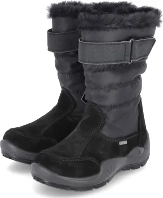 Immagine prodotto di Primigi ragazze stivali invernali/snowboots nero misto pelle/tessuto dimensioni: 27