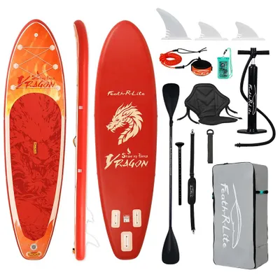 Productafbeelding van SUP-board, opblaasbaar, met antislip oppervlak, geschikt voor een gewicht van 200 kg of meer