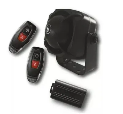 Produktbild von BEEPER XR5CAB, Autoalarmanlage, Kabellos, Schwarz, 118 dB, 10 m, Akku