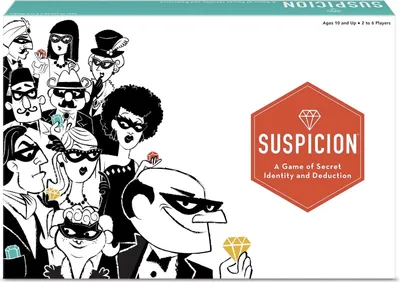 Image de Ravensburger, Suspicion, Jeu de société, Déduction, À partir de 10 ans, 15 minutes, Jeu de famille