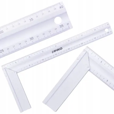 Produktbild von Pro Aluminium Zimmermannswinkel Universell 400mm 90/45 Grad