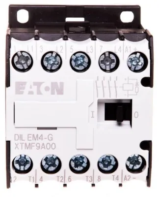 Zdjęcie produktu dla Eaton DILEM4-G(24VDC), Kontaktor, Czarny, Biały, IP20, 45 mm, 52 mm, 58 mm