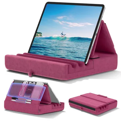 Productafbeelding van Solidchoice - Opvouwbare Tablet Kussenhouder voor Bed en Bureau