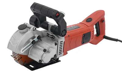 Immagine prodotto di Fresatrice per scanalature - Fresatrice elettrica per muri da 4800W - 6200 giri/min - Portatile - Motore in rame puro - Adatta per muri in cemento e mattoni