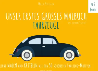 Produktbild von Unser erstes großes Malbuch FAHRZEUGE