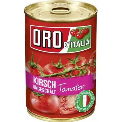 Obrázok produktu pre Hengstenberg Oro di Parma cherry paradajky nelúpané v plechovke 400g
