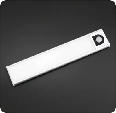 Produktbild von PRECORN 20 cm Sensor Licht mit 31 LED´s Schrankbeleuchtung LED Lichtleiste mit USB wiederaufladbar Schranklicht mit Bewegungsmelder LED Küchenleuchte Kleiderschrank Nachtlicht Treppe